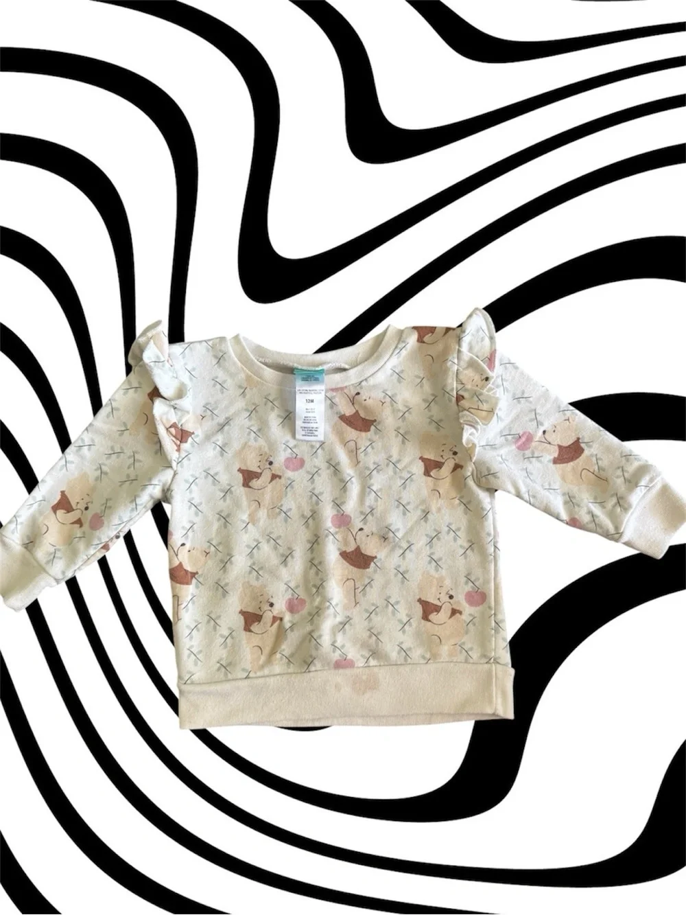 Girl’s Winnie-the-Pooh 3 Piece Set - Brown, Mint, Cream